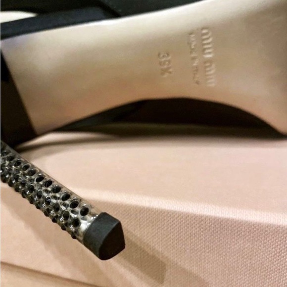 MIU MIU slingback heels - Picture 7 of 9